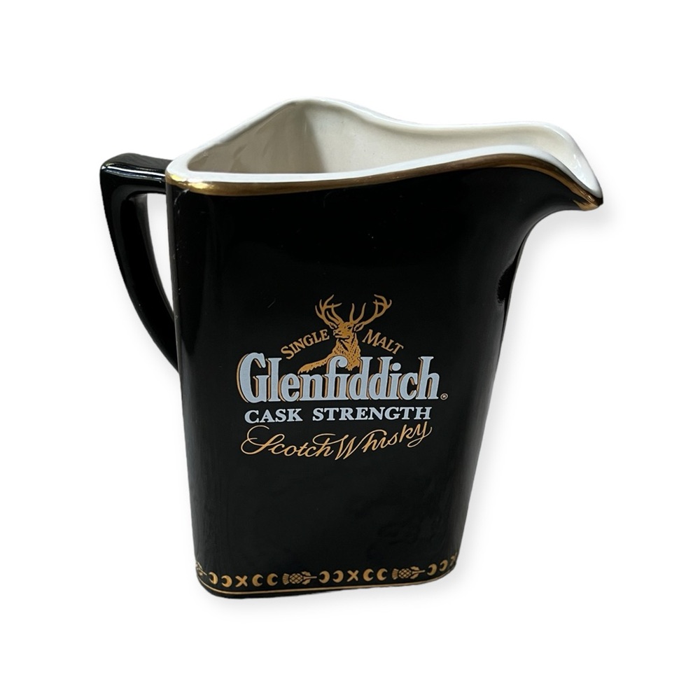 Vintage Glenfiddich Whiskey Jug and Water Pourer